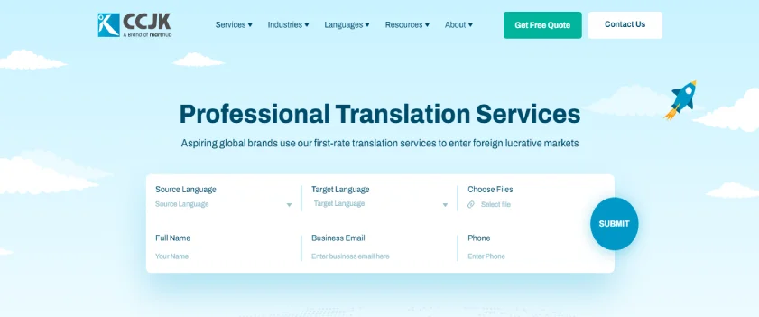 CCJK is one of the most popular translation companies