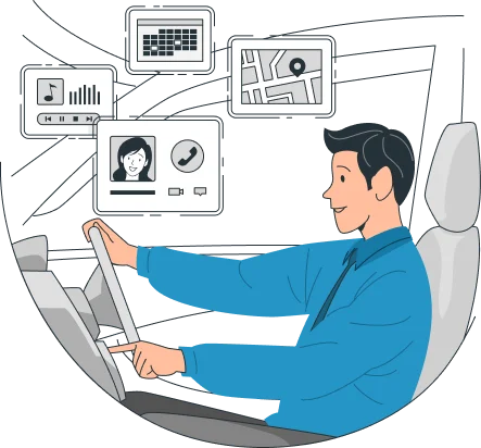 Seamless Localization for Infotainment Systems